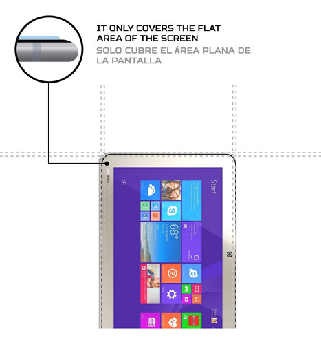 Protector Antishock Para Toshiba Encore 2 Wt10-a-102