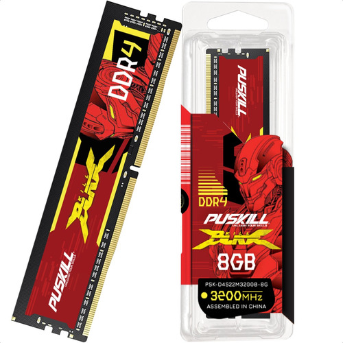 Memoria RAM de escritorio Puskill Killblade 8 GB DDR4 3200 MHz