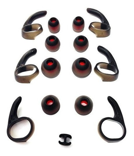 Conjunto Oem 6 Eargels Y 6 Earwings Para Jabra Rox Auricular