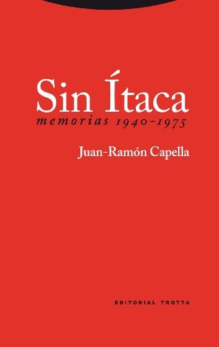 Sin Itaca - Juan Ramon Capella