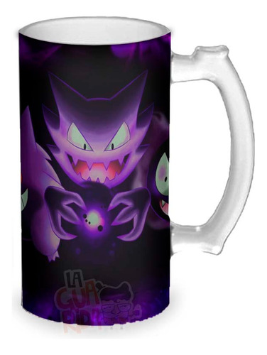 Chopp De Vidrio Esmerilado Gengar