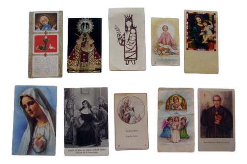 10 Tarjetas Religiosas Bolsillo Pocket Set 1