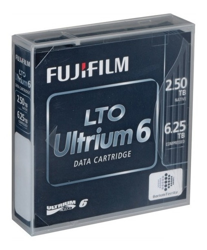 Cinta De Respaldo Lto 6 Fujifilm (lto Ultrium Data Catridge)
