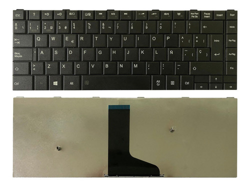 Teclado Toshiba Satellite C40d Aemtcl00030-la Aemtcl00130