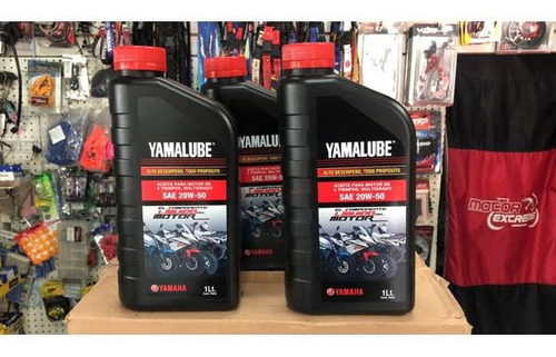 Aceite Yamalube 4 Tiempos Caja/12 Piezas