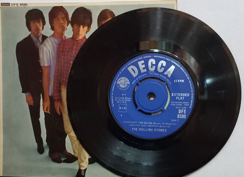 The Rolling Stones Five By Five Vinyl Inglés 45rpm Con Plus