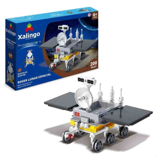 Blocos De Montar Rover Lunar Espacial 200 Peças 28309 Xaling