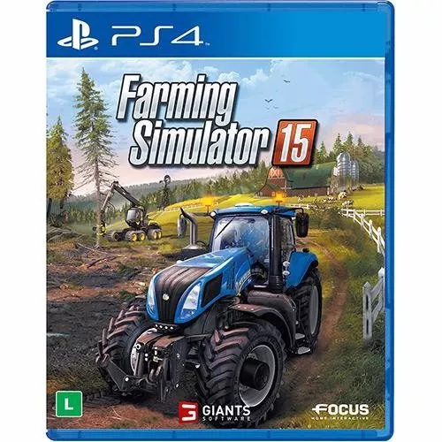 Jogo Farming Simulator 15 Ps4 Mídia Física Simulador Fazenda