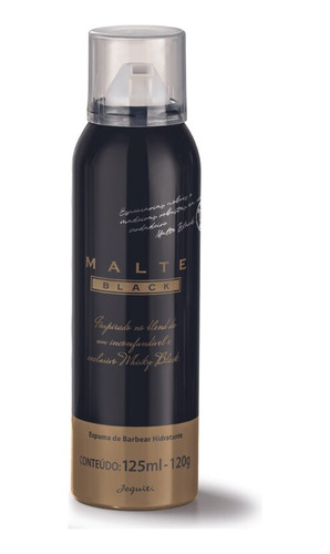 Espuma De Barbear Malte Black 125 Ml/120g - Jequiti