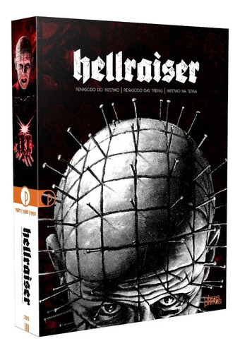 Blu-ray Trilogia Hellraiser - Obras Primas + 3