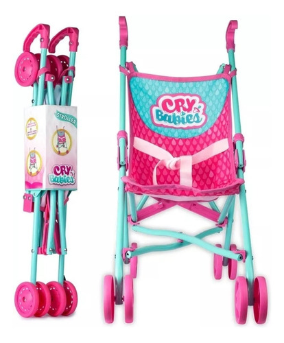 Cry Babys  Coche Para Muñecas Bebé Llorón 