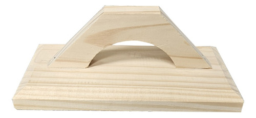 Fratacho Madera Pino 20x12 Cm Construcción Albañil Amt