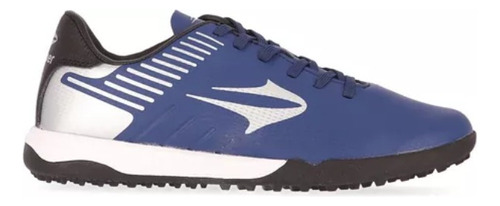 Botines Topper Stingray Ii Mach 1 Tf Azul/plata/negro