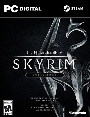Skyrim Special Edition Pc Español + Online Steam Original