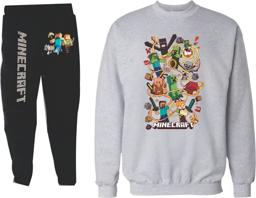 Conjuntos Sudadera+buzo Cr Minecraft Games
