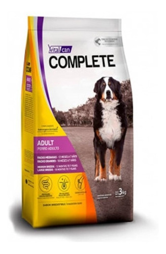 Vitalcan Complete Perro Adulto Mediana Grande 22kg. Np