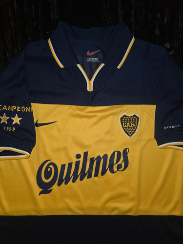 Jersey Boca Juniors 1998-1999 Bicampeon De Epoca