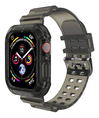 Correa + Protector Silicona Para Apple Watch Marca Cellbox