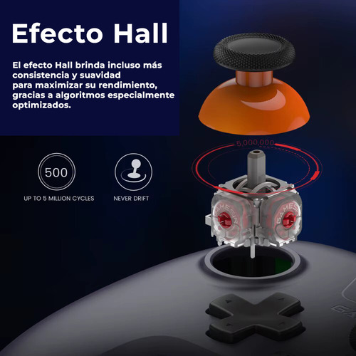 Control Mando Gamesir T4 Nova Lite Bluetooth Con Efecto Hall