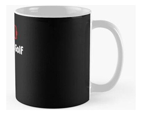 Taza Batería Baja Necesito Disco Camiseta De Golf Actividade