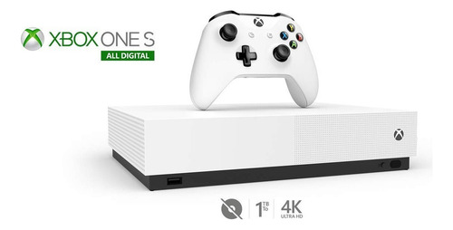 Xbox One S 1 Tb All Digital 3 Juegos Sea+minecraft+forza