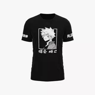 Camiseta Camisa Boku No Hero Katsuki Bakugou Anime Ref0194