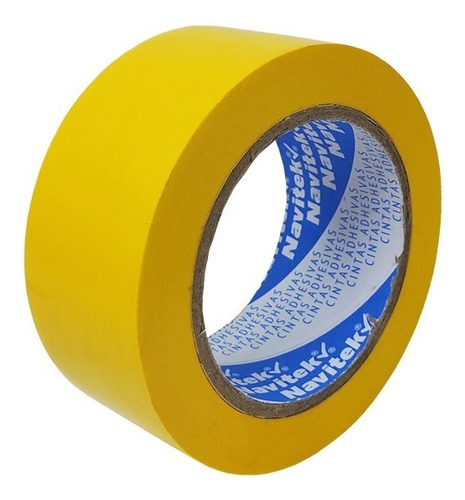 Cinta Adhesiva Delimitadora Navitek 750 Amarillo 48 Mmx33mts