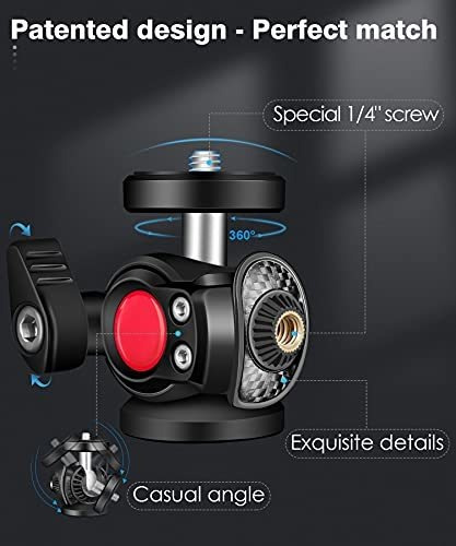 Soporte Para Camara Escritorio Dedicado Oficina Cabezal