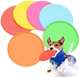platillo volador para mascotas juguete volador para perros disco volador de silicona disco volador disco volador de silicona para perros voladores 6 disco volador Gwolf Disco volador para perros 