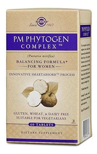 Solgar Pm Phytogen - Unidad A $261 - Unidad a $4104