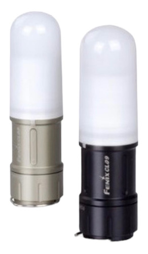 Farol Mini Led Fenix Cl09 200 L Sumergible Linterna Camping Color Negro