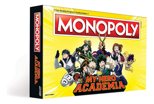 Juego De Mesa Monopoly: My Hero Academia