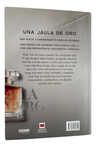 Una Jaula De Oro - Camilla Lackberg - Editorial Oceano (Usado)