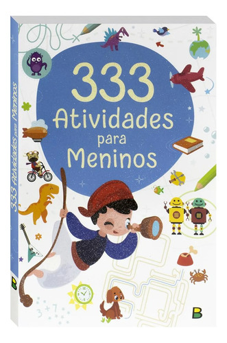 Kit 2 Livro 333 Atividades Meninas E Meninos Infantil Educativo Com Jogos Desenhos E Passatempos!