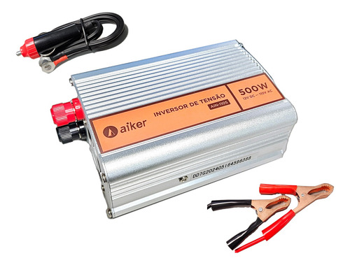 Inversor Conversor De Tensao Transforma 12v P/ 110v 500w