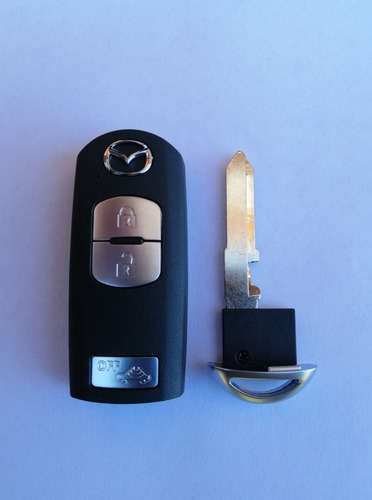 Llave Mazda 3 Smart Key Completa Para Programar 3 Botones