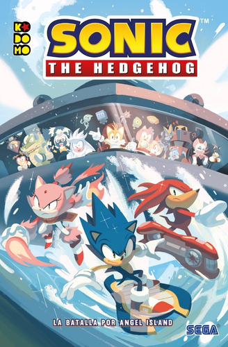 Imagen 1 de 1 de Sonic The Hedgehog: La Batalla Por Angel Island