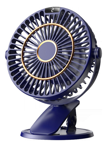 Ventilador De Escritorio Con Clip, Usb, 5 Velocidades, Panta