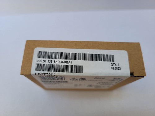 Módulo Saída Analógica -linha Et200sp -6es7 135-6hd00-0ba1
