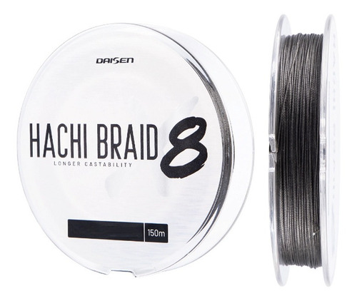 Linha Multifilamento Daisen Hachi Braid 8x 0,30mm 48lbs 150m