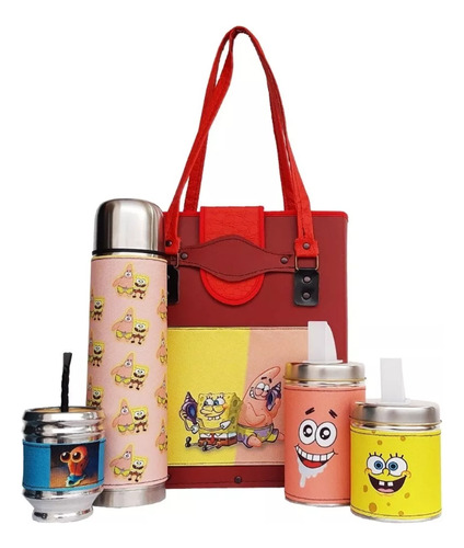 Set/equipo/kit Matero Completo Bob Esponja Gla