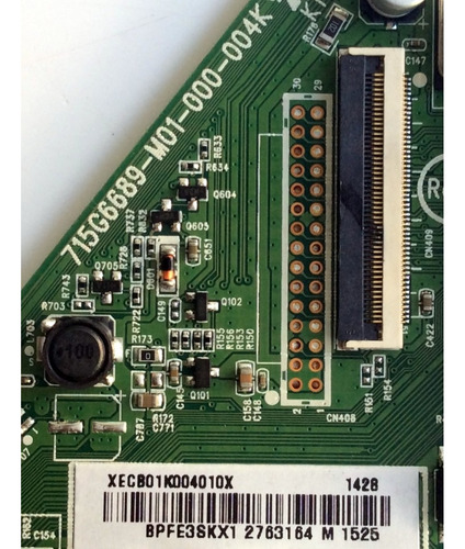 Main / Insignia Xecb01k004 / 715g6689 / Modelo Ns-40d510na15 (Usado)