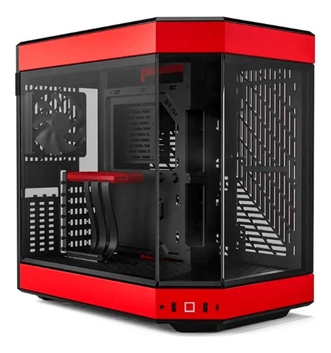 Gabinete Hyte Y60 Blanco Color Rojo