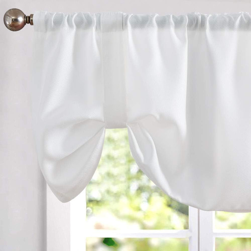 Cenefa De Cocina Con Lazo Para Ventana, Cenefa Texturizada D