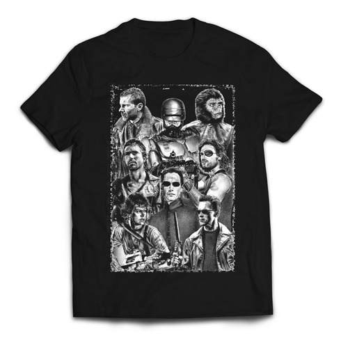 Camiseta 90s Best Heroes Pelicula Rock Activity