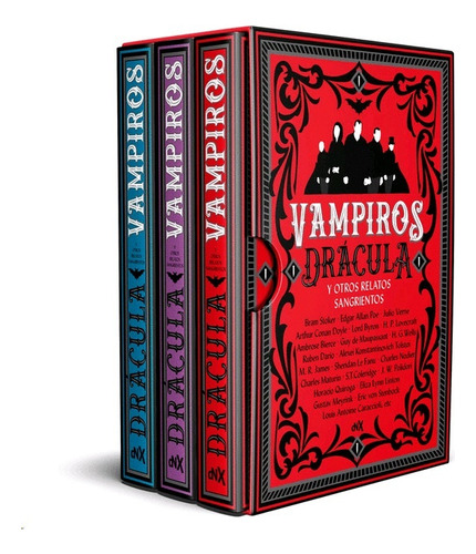 Vampiros Dracula Y Otros Relatos Sangrientos/3 Tomos - Stoke