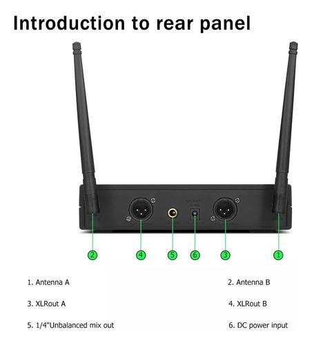 Winmix Mezcladora Mixer De 8 Canales 16 Efectos Ct80s Bluetooth Usb con micrófono Inalámbrico 2 Canales 2 Micrófonos Kit combinado para entretenimiento comercial o doméstico