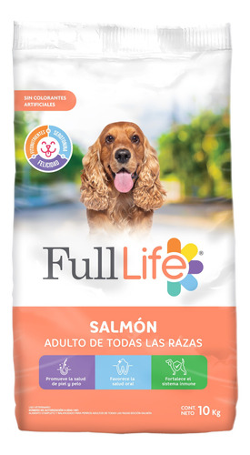 Alimento Seco Perro Full Life Salmon 10kg