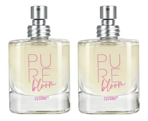 Perfume Pure Bloom × 2 Cyzone - mL a $553