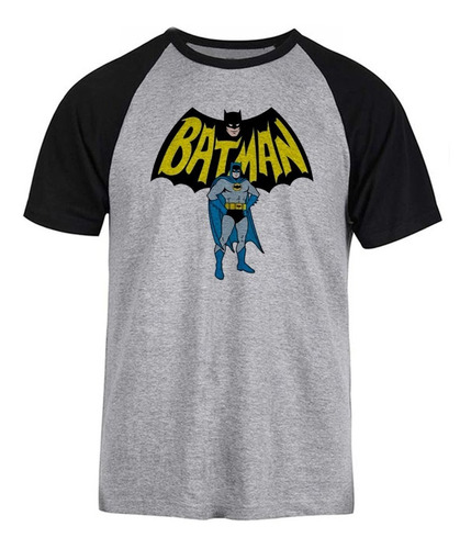  Remera Spun Adulto/niño Superheroe Batman 